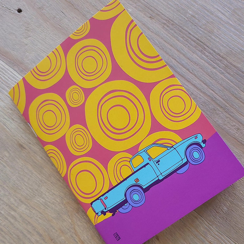 Lulu Kitololo Botanical Notebooks Purple And Yellow