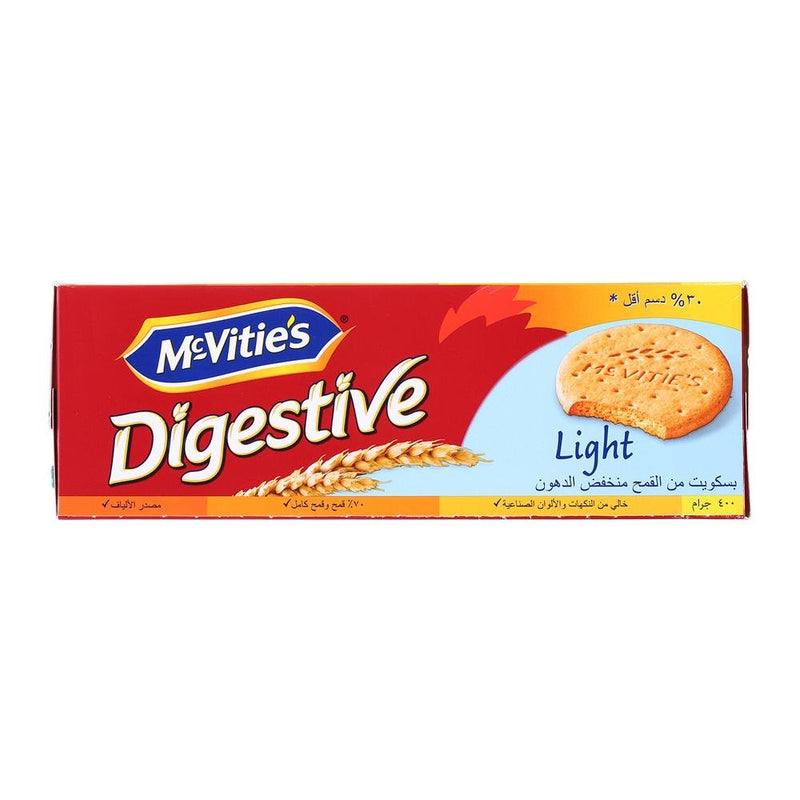 McVitie's Digestive Light Biscuits, 400g