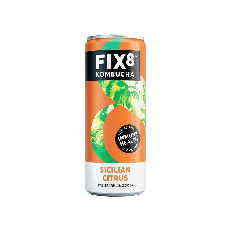 FIX8 Kombucha Sicilian Citrus, 250ml