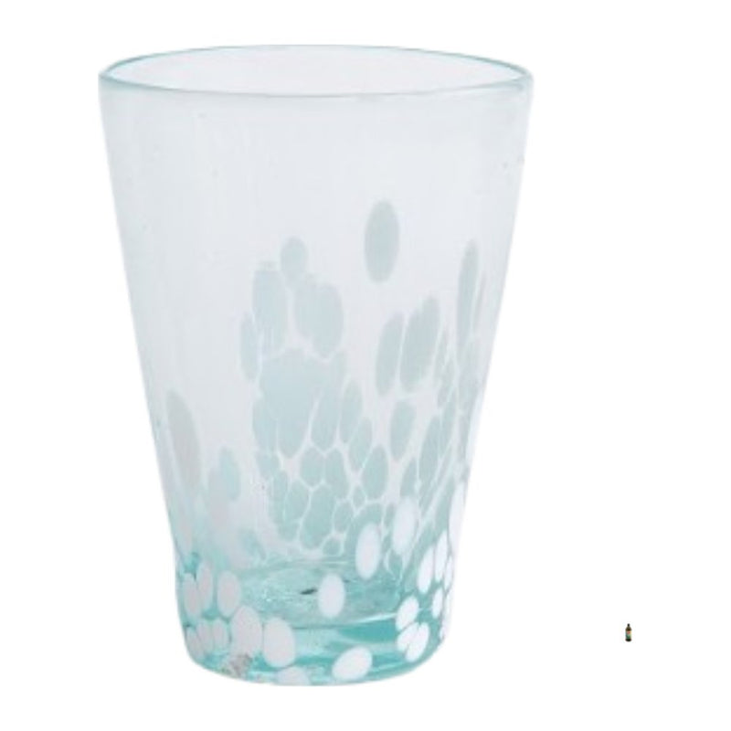Shanga Dotty Alfresco Glass White Dots