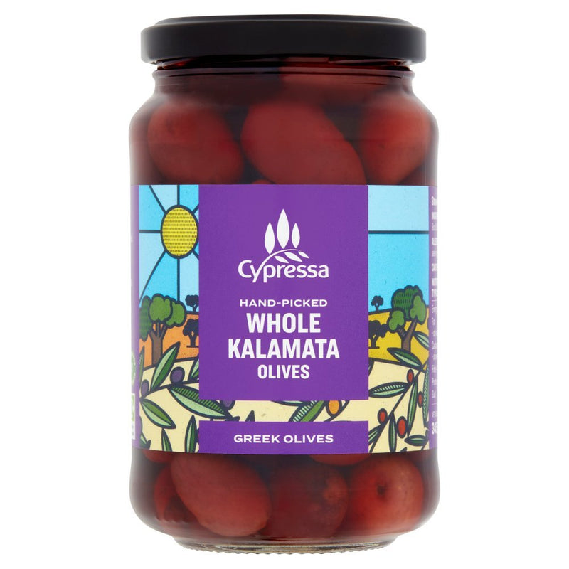 Cypressa Whole Kalamata Olives, 345g