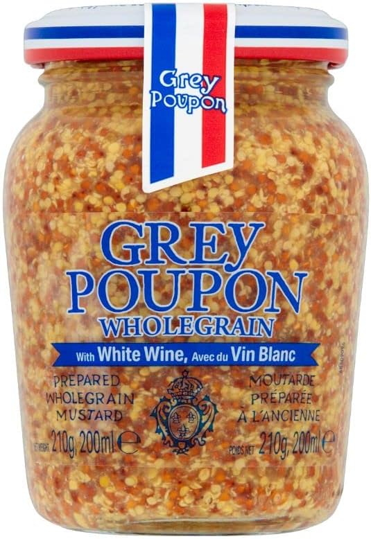 Grey Poupon Wholegrain mustard, 210g