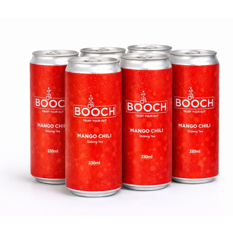 Booch Mango Chili Kombucha Can, 330ml
