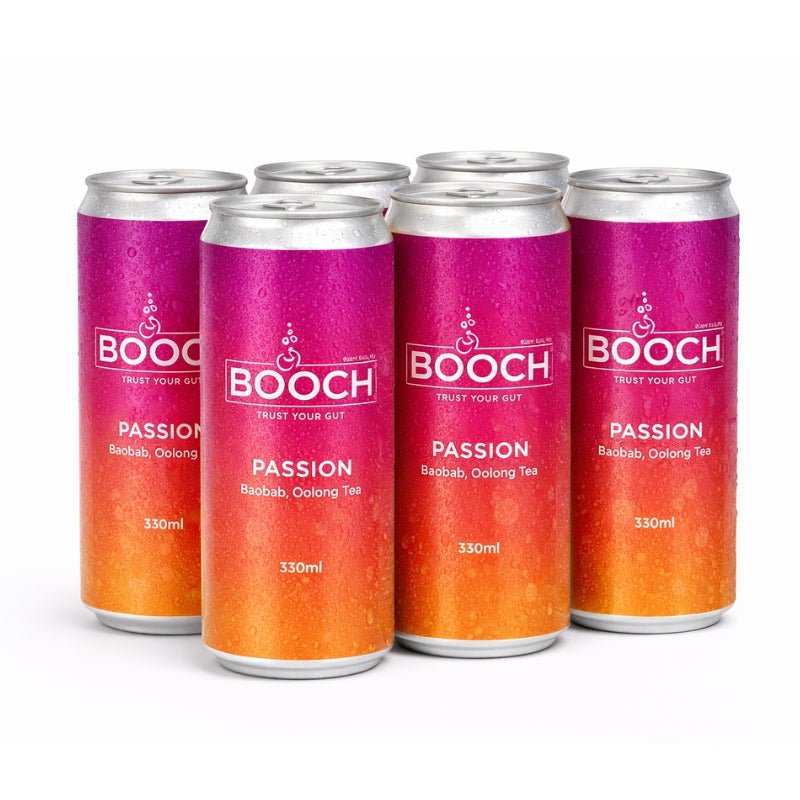 Booch Passion Kombucha Can, 330ml
