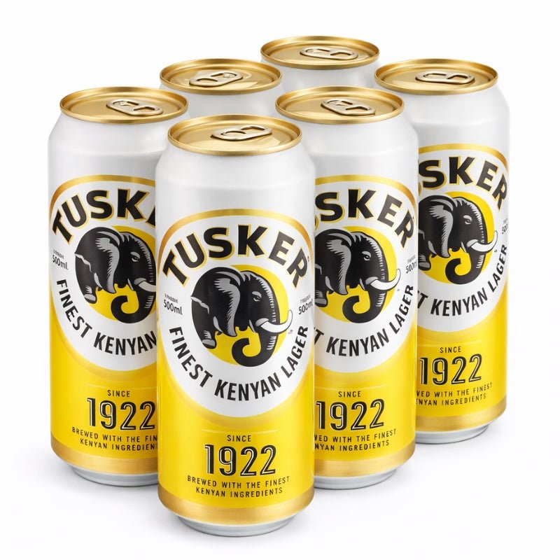 Tusker Lager Can Beer, 500ml
