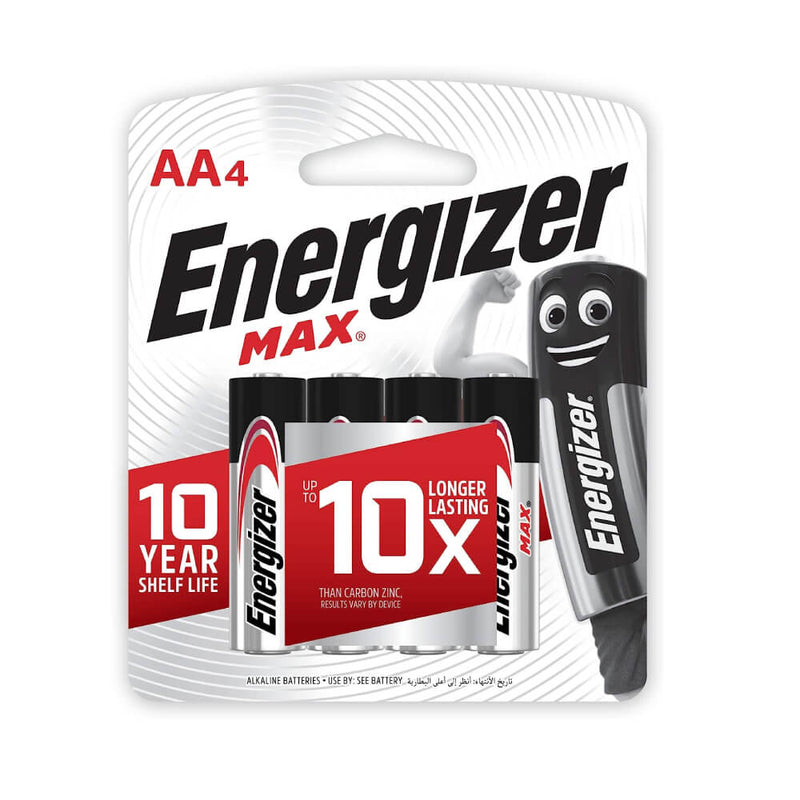 Energizer Batteries AA4 Set Of 2