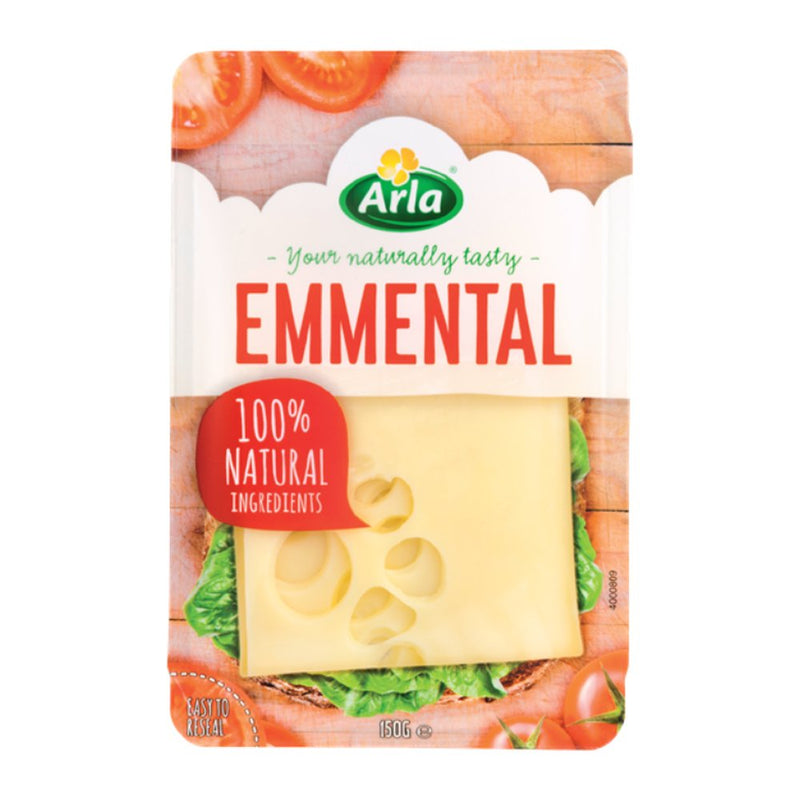 Arla Emmental Cheese Slices, 150g