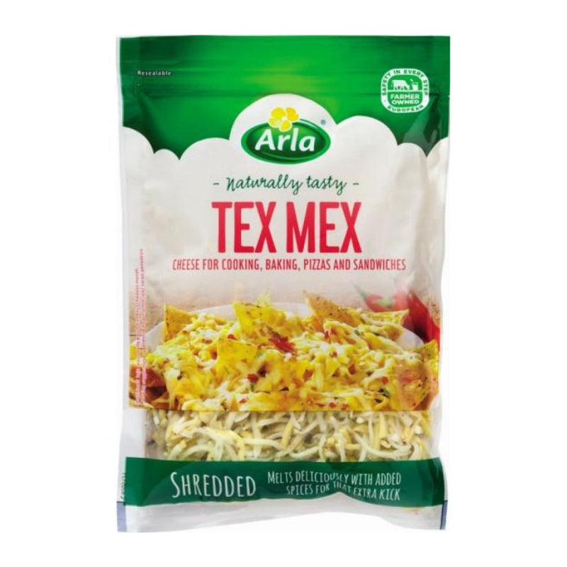 Arla Tex Mex Shredded Cheese, 175g