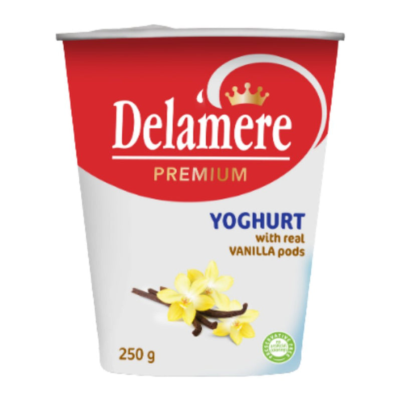 Delamere Premium Vanilla Yoghurt, 250ml