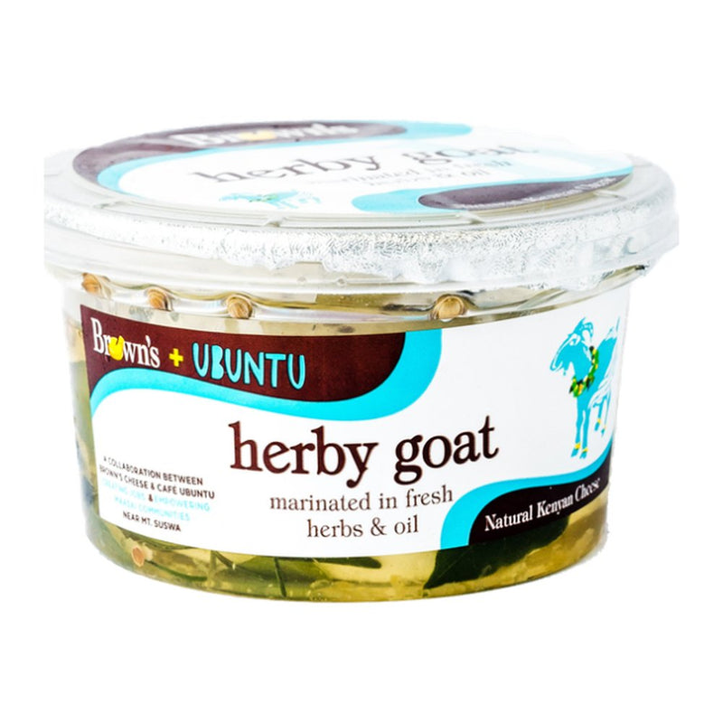 Browns Herby Goat Cheese, 100g
