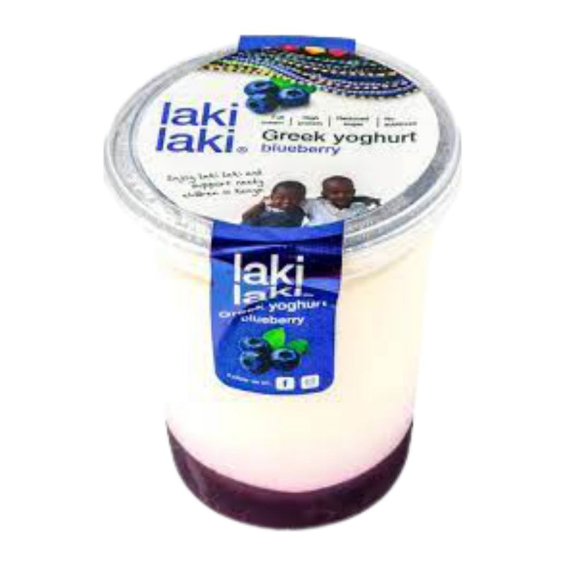 Laki Laki Greek Yoghurt Blueberry, 150ml