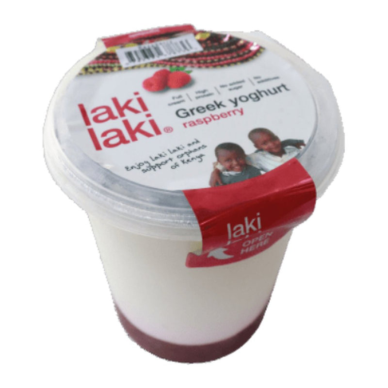 Laki Laki Greek Yoghurt Raspberry, 150ml