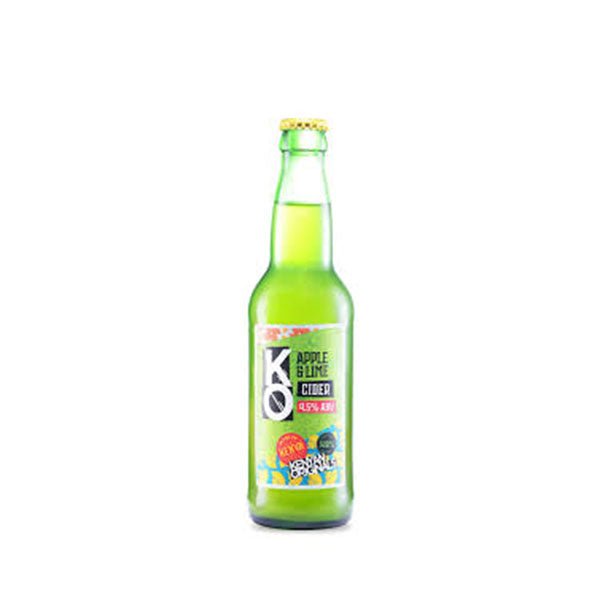 Kenyan Original Ko Apple And Lime Bottle Cider, 330ml