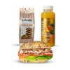 Artcaffe Sandwich with Cold Pressed Juice & Cookie Pouch