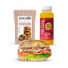 Artcaffe Sandwich with Cold Pressed Juice & Cookie Pouch