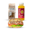 Artcaffe Sandwich with Cold Pressed Juice & Cookie Pouch