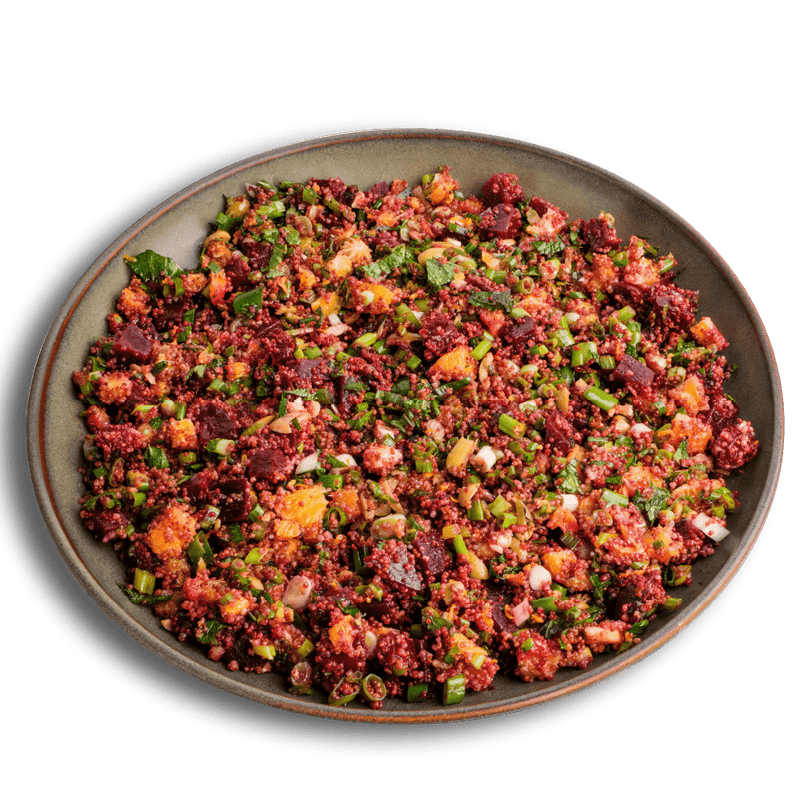 Mint Millet With Beetroot Salad