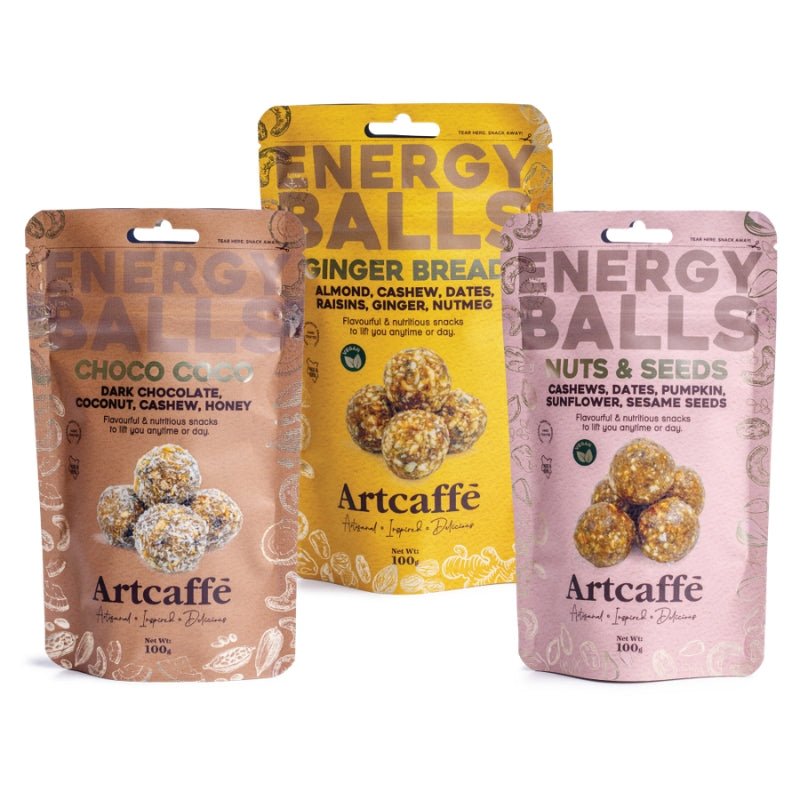 Artcaffe Assorted Energy Balls, 3pcs