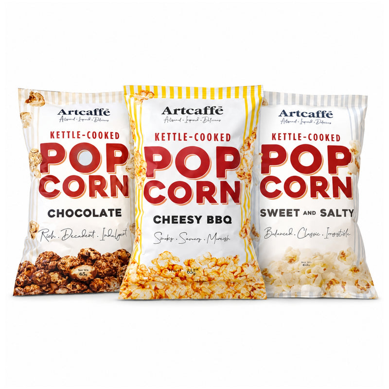 Artcaffe Assorted Popcorn, 3pcs