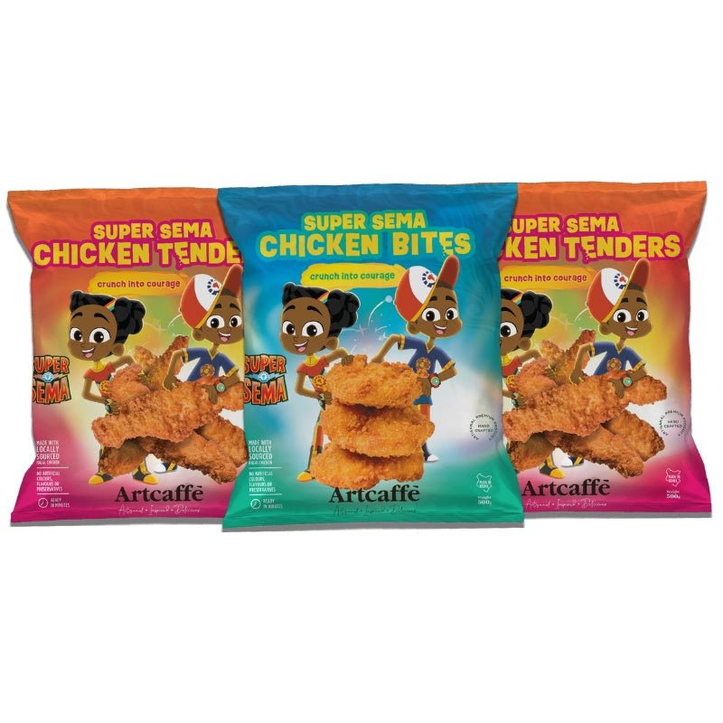 Artcaffe Assorted Frozen Crunchy Chicken Packs, 3pcs