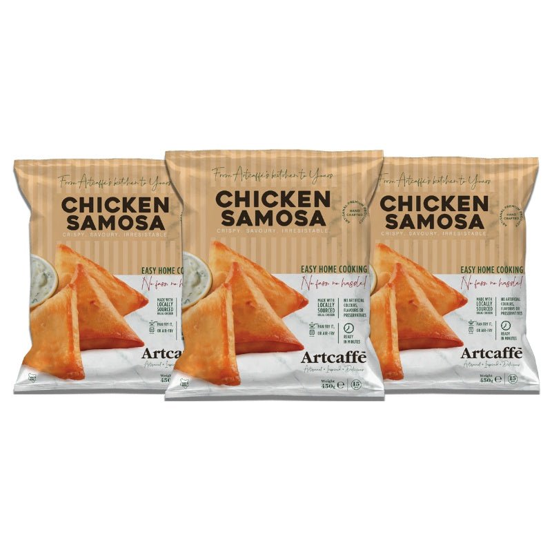 Artcaffe Assorted Frozen Samosa Packs, 3pcs