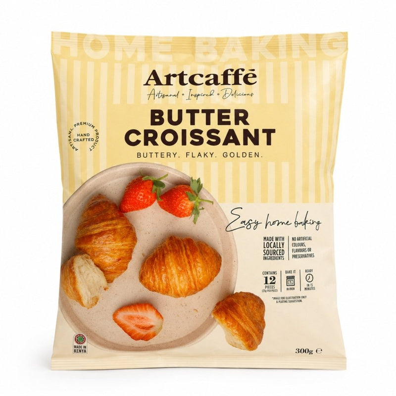 Artcaffé Frozen Mini Butter Croissants, 12pcs