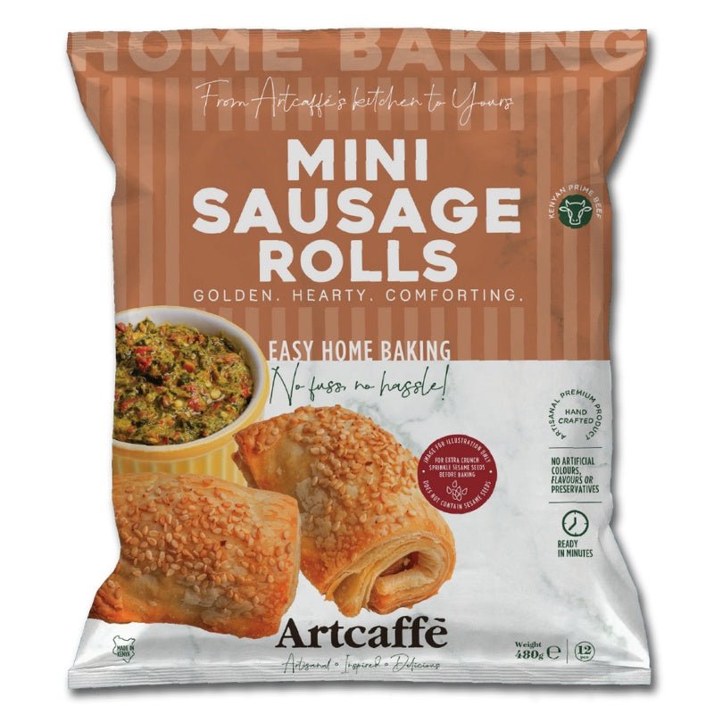 Artcaffe Frozen Mini Sausage Rolls, 480g