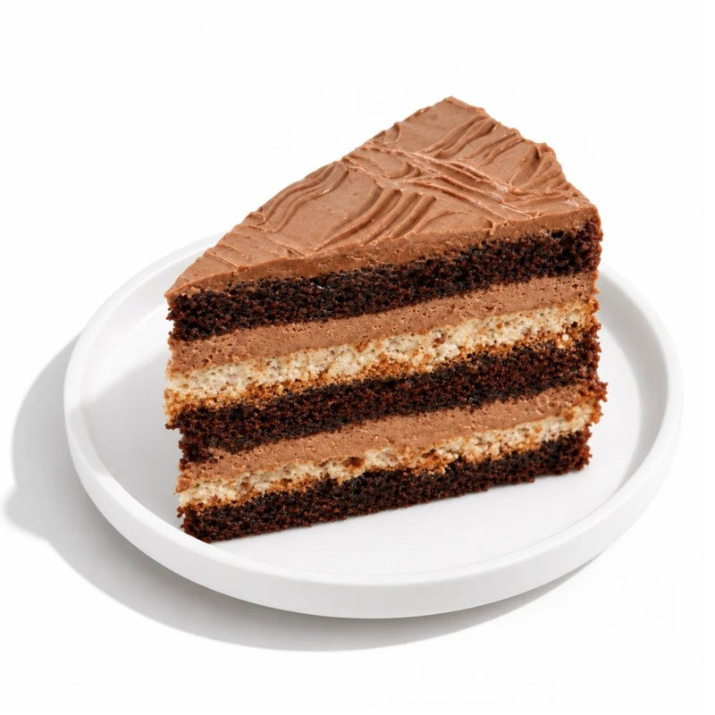 Artcaffe Hazelnut Cake Slice
