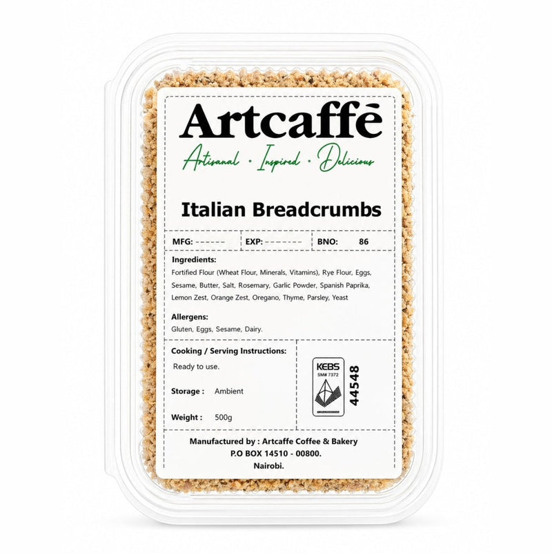 Artcaffe Italian Bread Crumbs, 500g