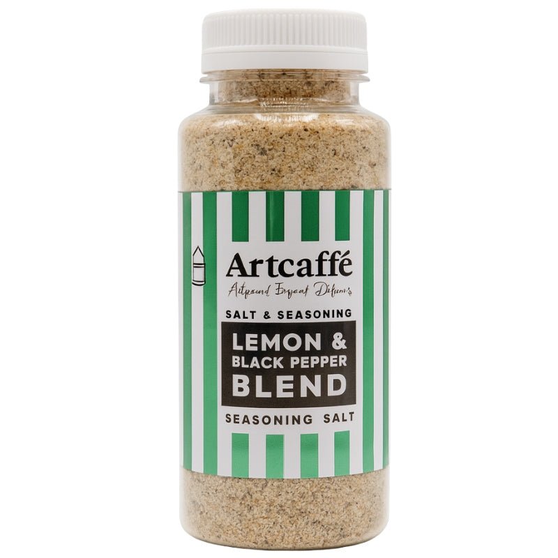 Artcaffe Lemon & Black Pepper Blend Seasoning Salt, 400g