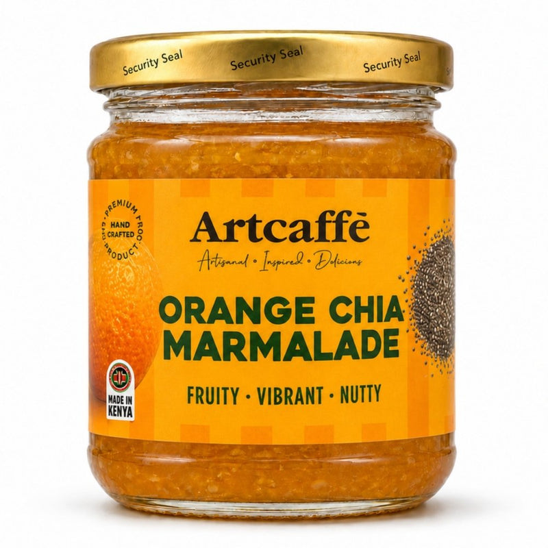 Artcaffe Orange & Chia Marmalade, 220g
