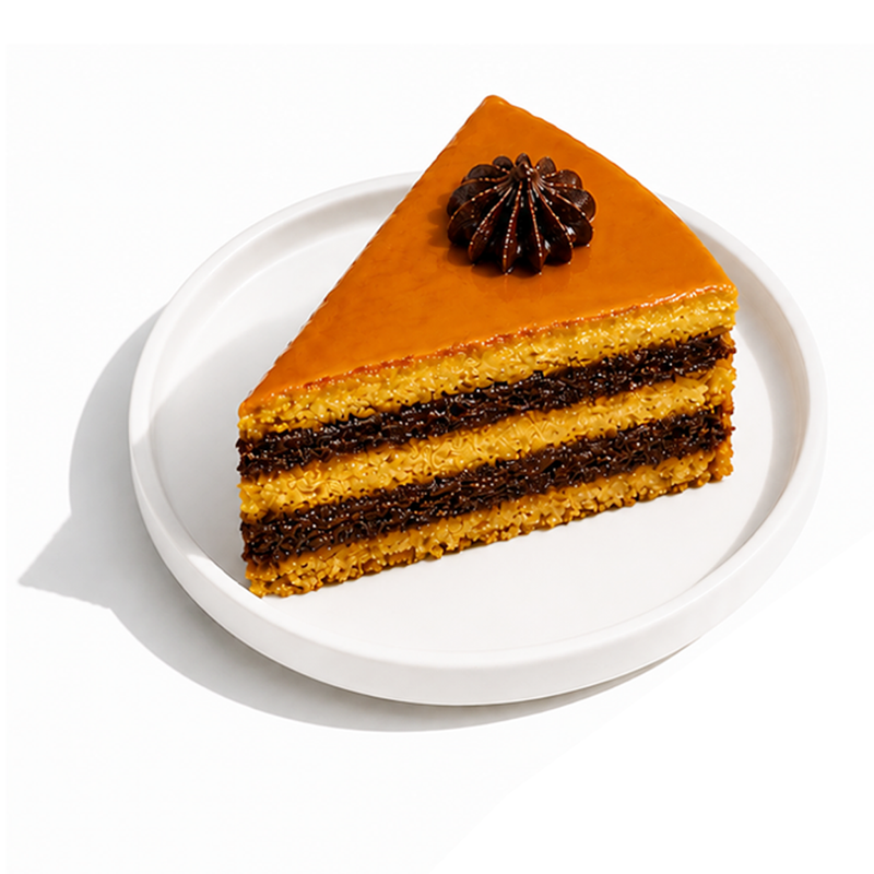 Artcaffe Salted Caramel Cake Slice