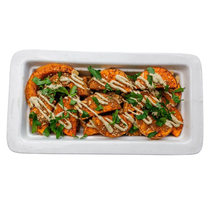 Artcaffe Spiced Butternut Salad with Lemon Herb Tahini