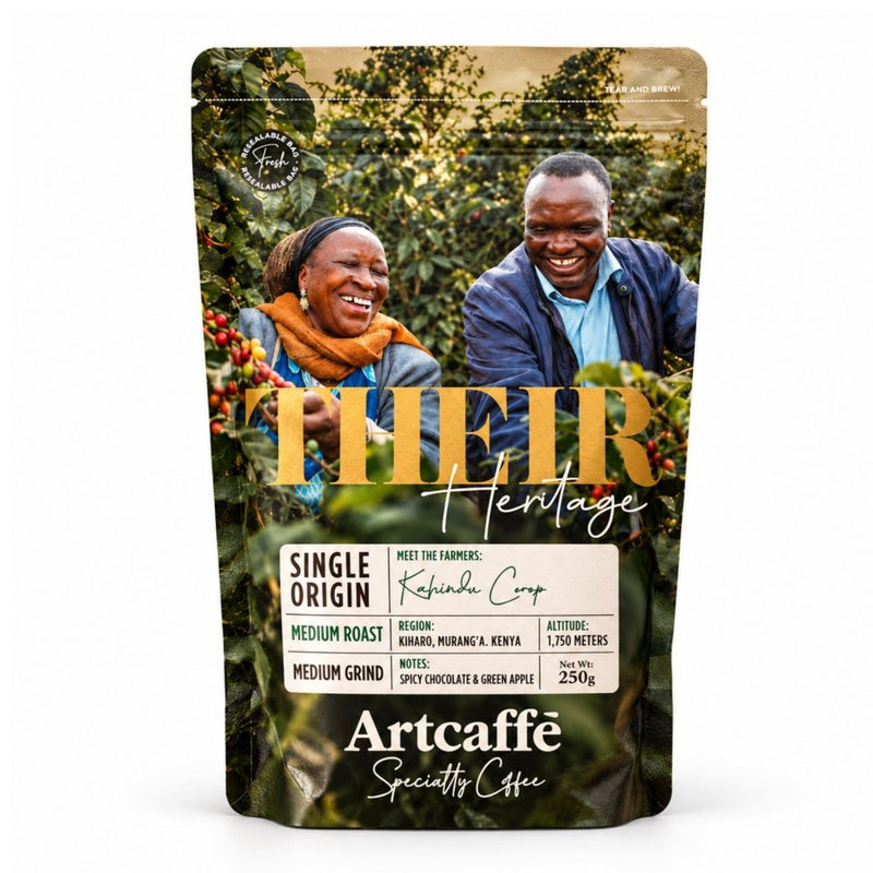Artcaffe Their Heritage Medium Roast Coffee Medium Grind, 250g