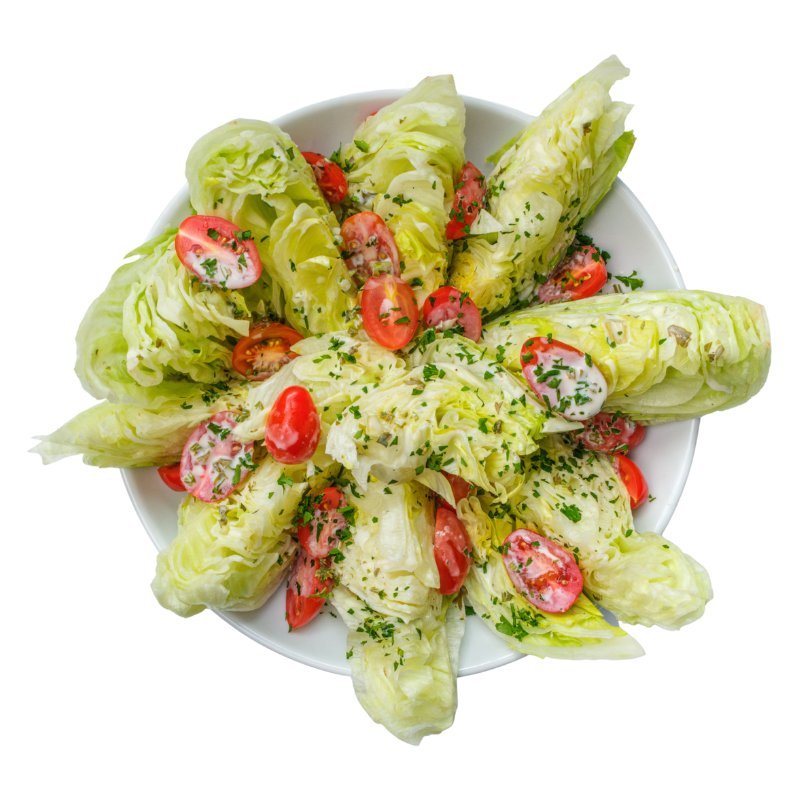 Artcaffe Wedge Lettuce Salad with Ranch