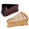 Artcaffe Assorted Slice Cakes, 2pc