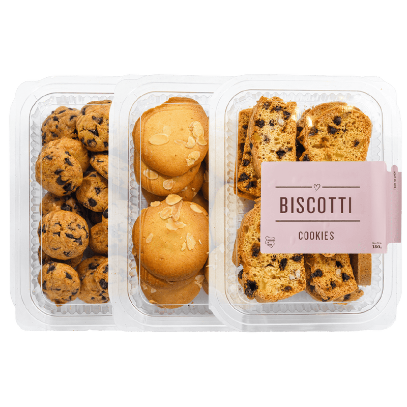 Artcaffe Assorted Cookies, 3pc