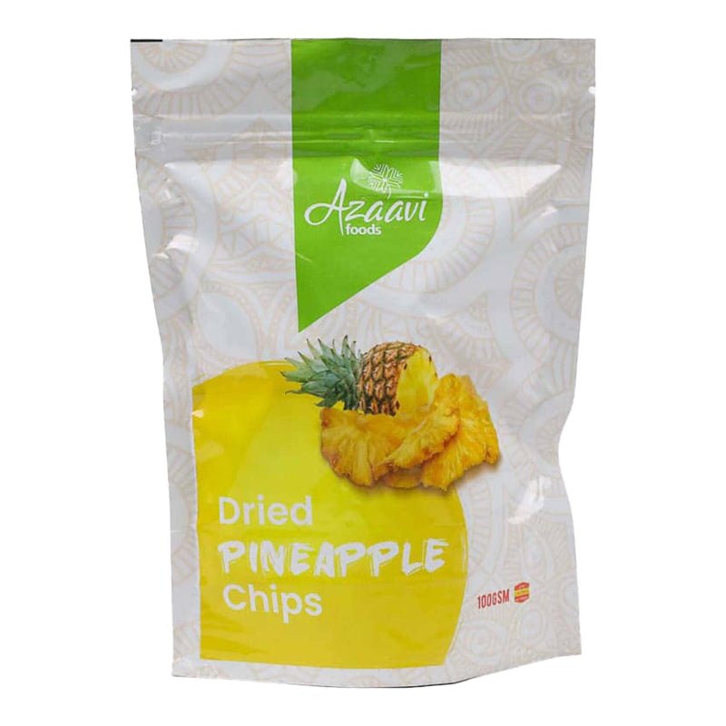 Azaavi Dried Pineapple Chips, 100g