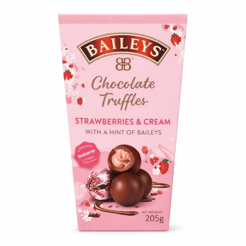 Baileys Strawberries & Cream Chocolate Truffles, 205g