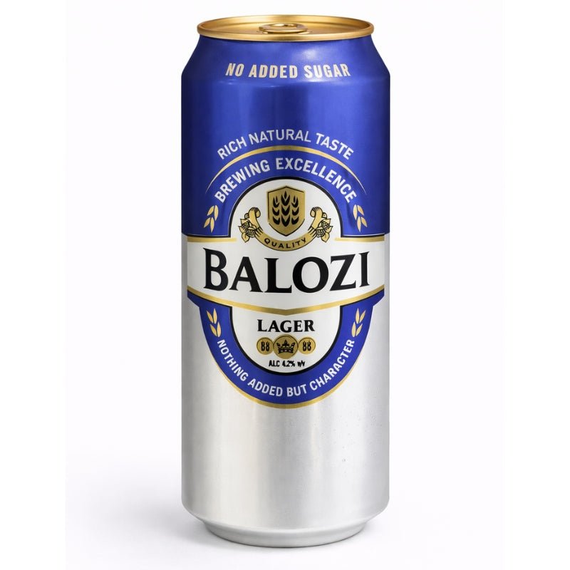 Balozi Lager Can Beer, 500ml