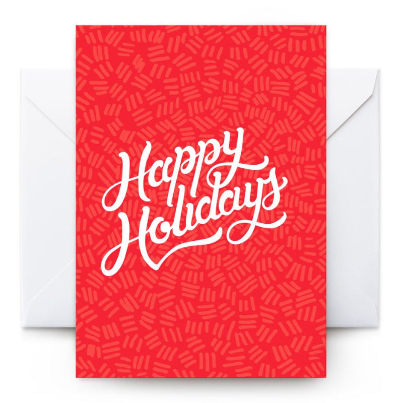 Bonk Happy Holidays Greeting Card, 1pc