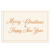 Bonk Christmas & Happy New Year Greeting Card, 1pc