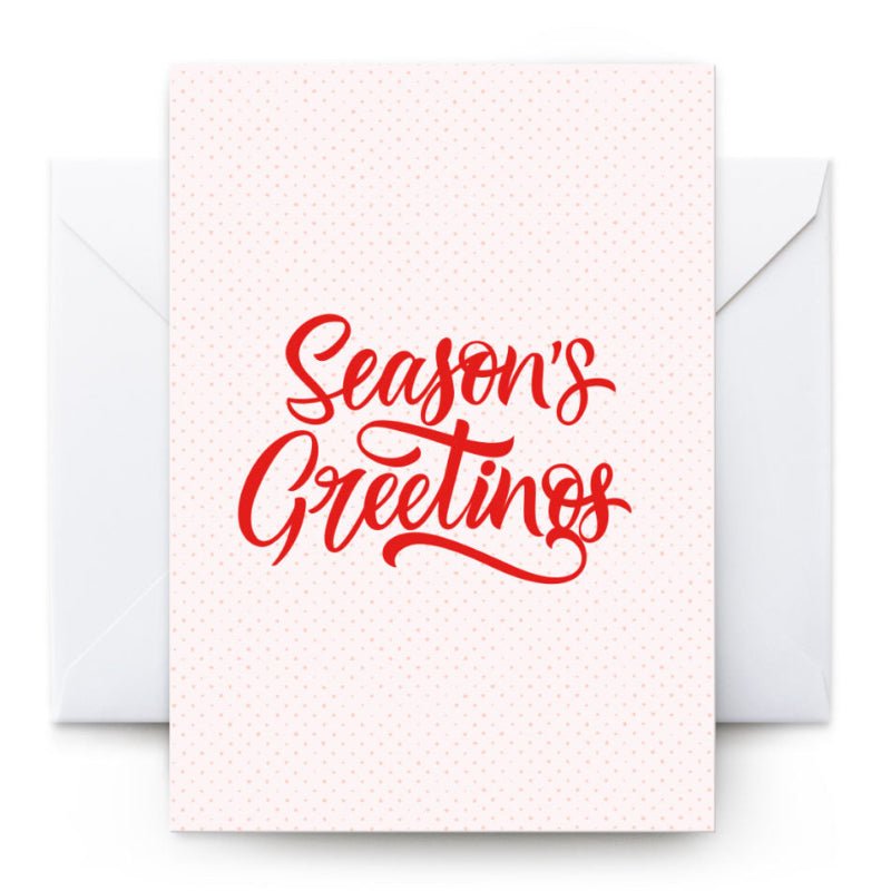 Bonk Seasons Greetings Card, 1pc