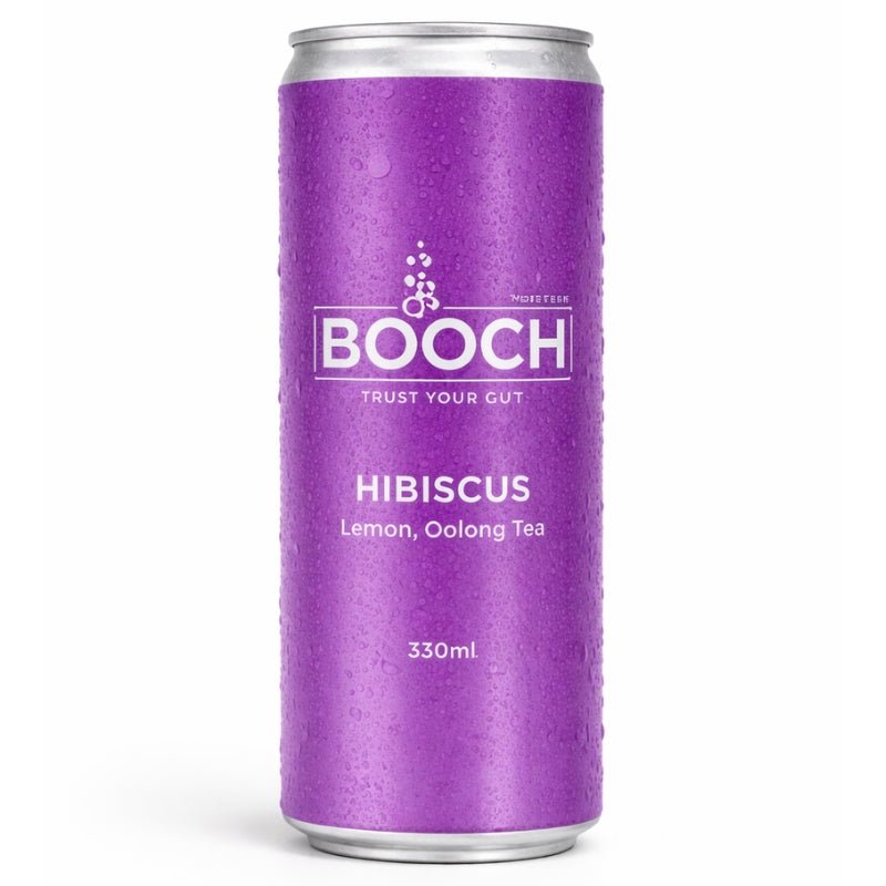 Booch Hibiscus Kombucha Can, 330ml