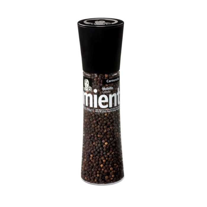Carmencita Black Pepper Grinder, 190g