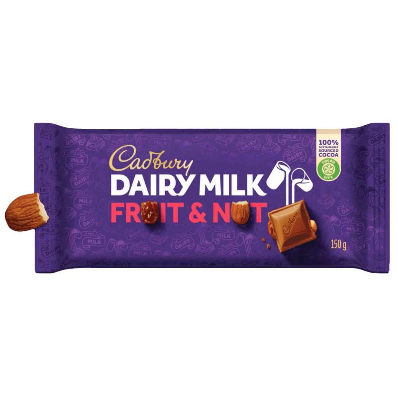 Cadbury Dairy Milk Fruit And Nut Chocolate, 150g