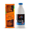 Artcaffe Tea Cake & 1L Bio Milk