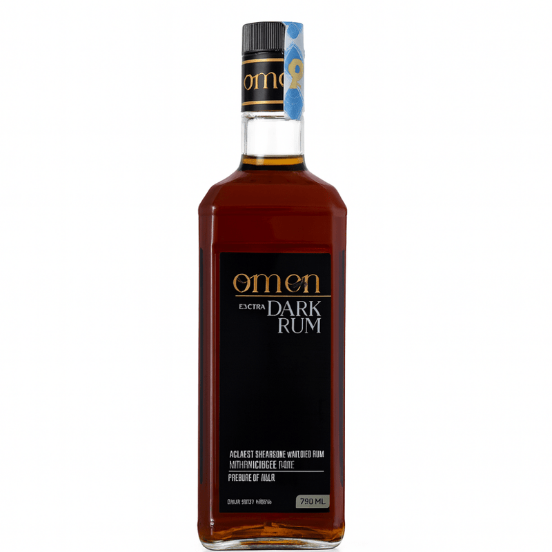 Omen Extra Dark Rum, 750ml