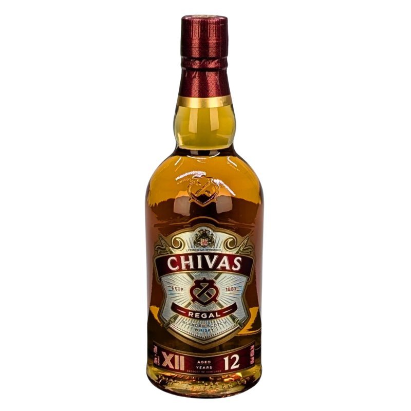 Chivas Regal 12 Year Old Blended Scotch Whisky, 750ml