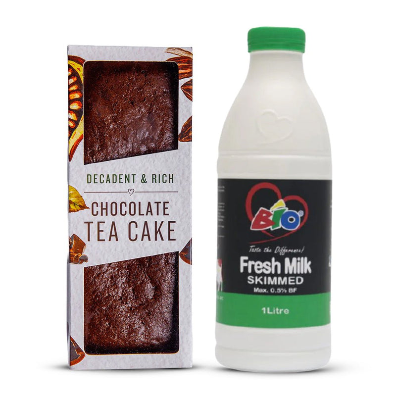 Artcaffe Tea Cake & 1L Bio Milk